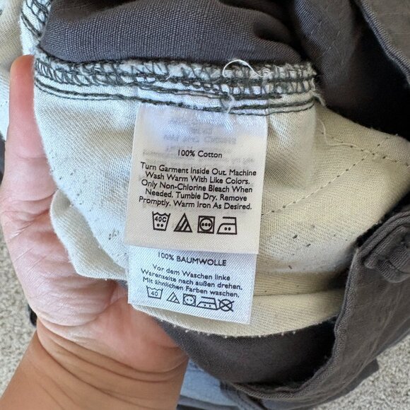 Eddie Bauer 00s Cargo Pants Size 38X32 Brown Y2K - Picture 9 of 9